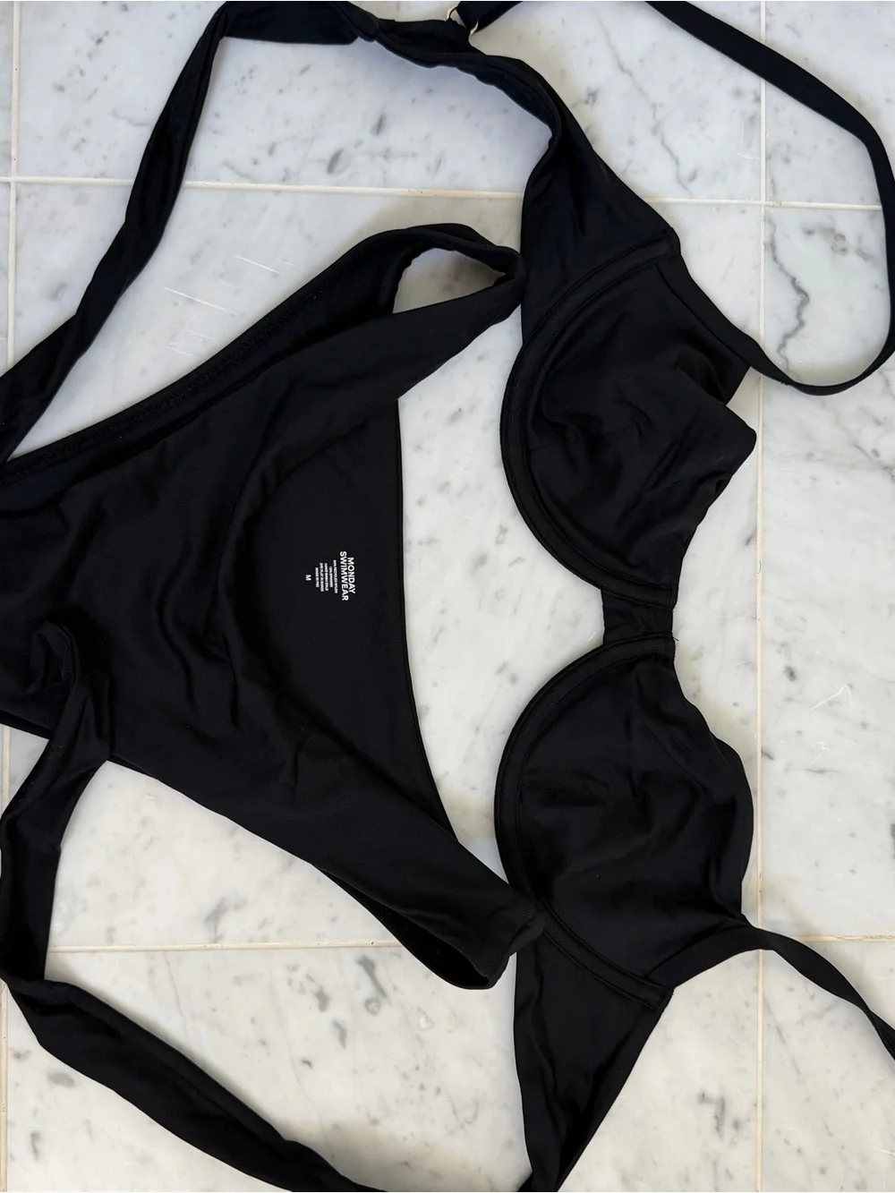 Monday Swimswear Bikini Set in Black